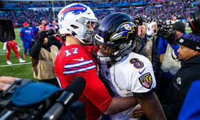 Josh Allen and Lamar Jackson